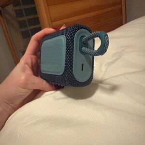 JBL Compact Blue Speaker